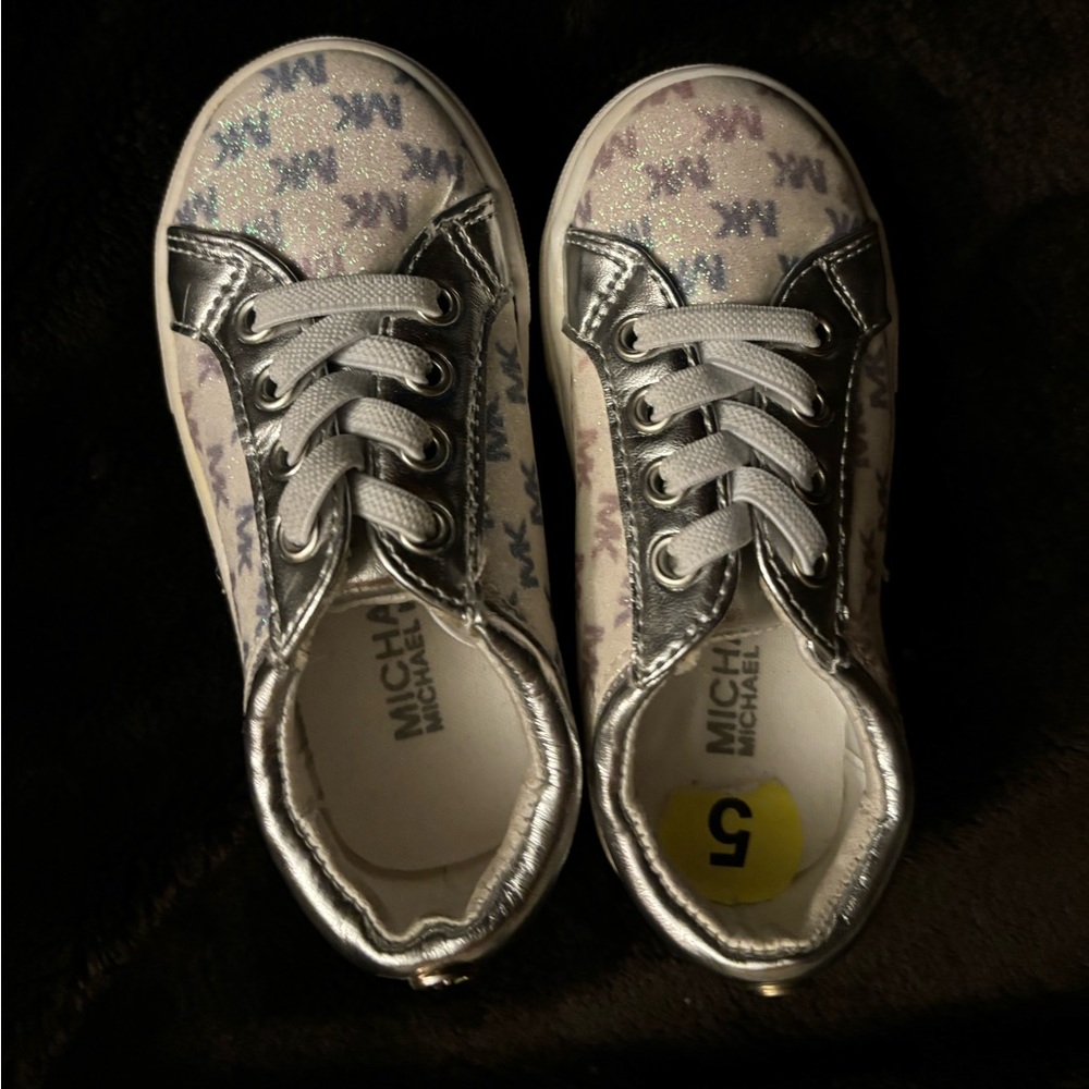 Baby girl Micheal Kors sneakers size 5